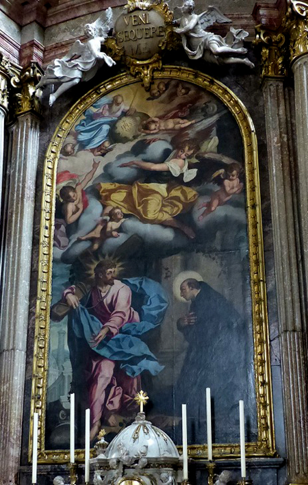 Christusvision des Ignatius von Loyola