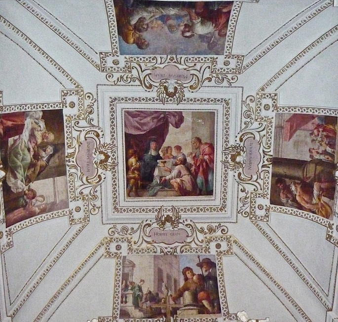 Carpoforo Tencalla, Fresken in der Helenakapelle