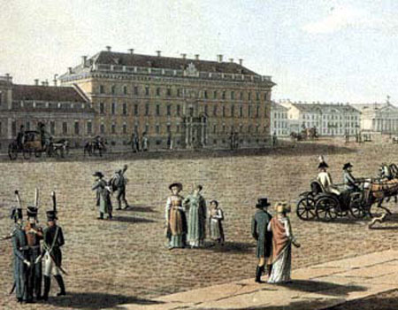 Palazzo della famiglia Mjatlev, interni di Luigi Rusca, 1790-1795