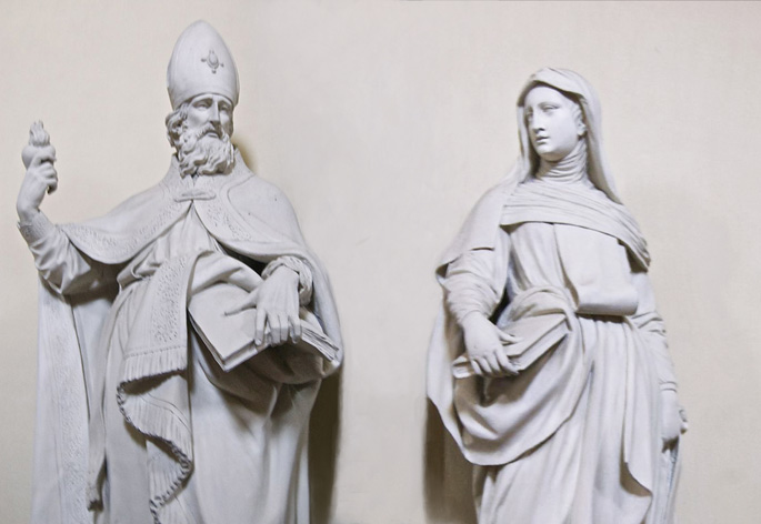 Hl. Augustinus und die Hl. Monika