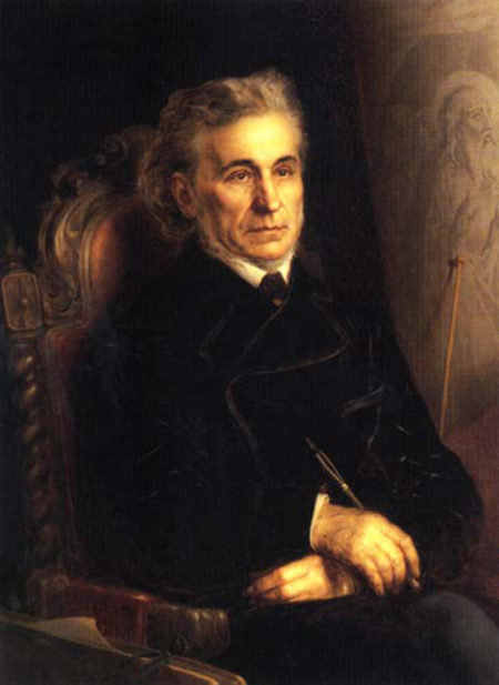 Portrait des Malers Fjodor Bruni