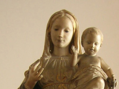Madonna del latte di Domenico Gaggini Galleria Regionale della Sicilia Palermo
